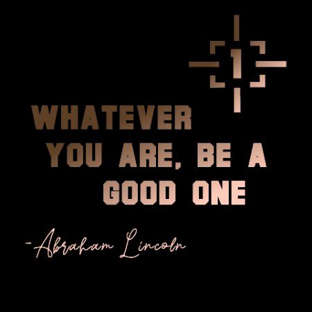 Be good one