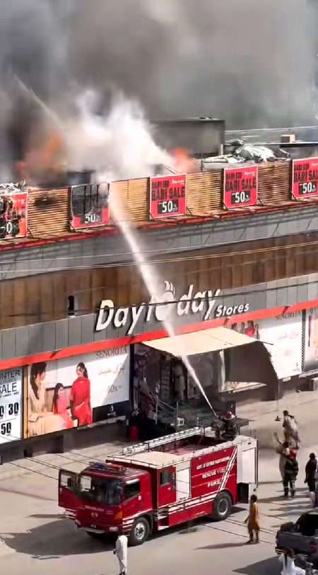 "Fire reported at Day to Day Store -praying for everyone's safety. May Allah protect us all. Stay safe. "