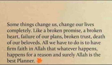 Allah is The bEst PlanNer