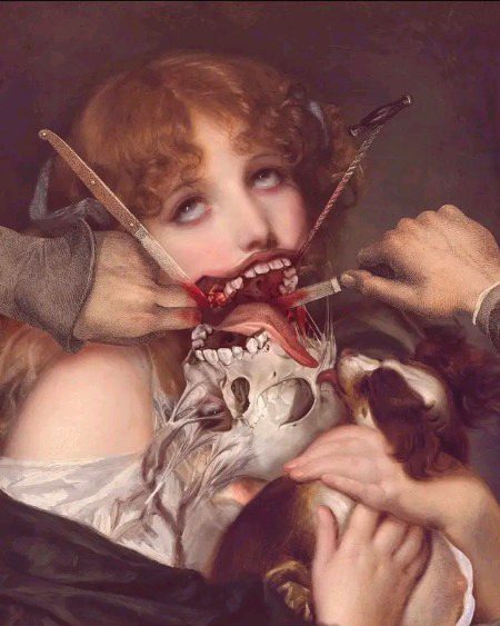 'COME ON, LITTLE LADY, GIVE US A SMILE'