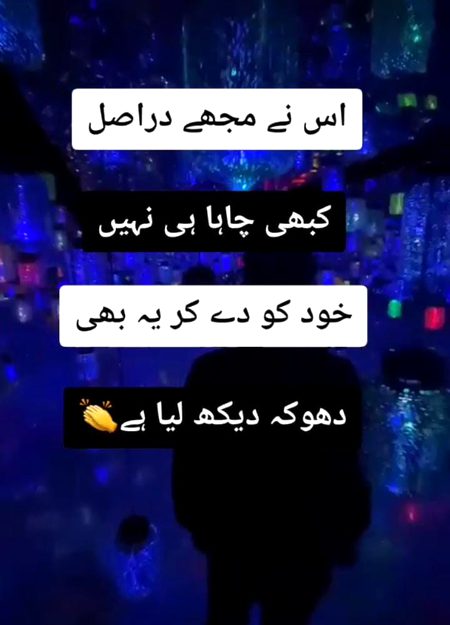 چاہا ہی نہیں 💔