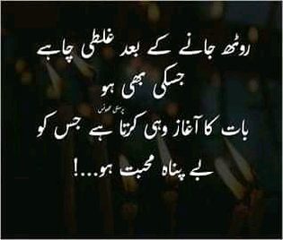 ٹوٹے ہوئے کانچ کی طرح چکنا چور ہو گئ
کسی کو لگ نا جائےاسی لئیے سب سے دور ہو گئے
💔