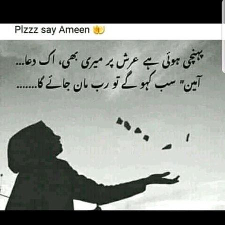 Say Ameeen Plz