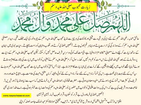 ❤*زیارت محبوب صلی اللہ علیہ وسلم*❤