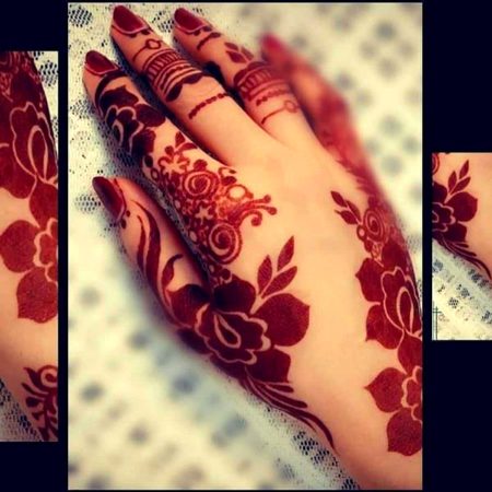 Beautiful mehndi design 💕💕💕