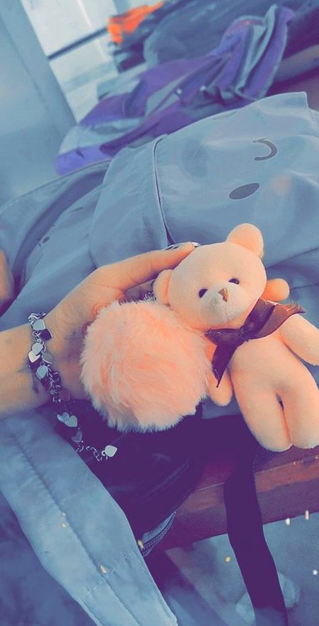My keychain teddy and golu