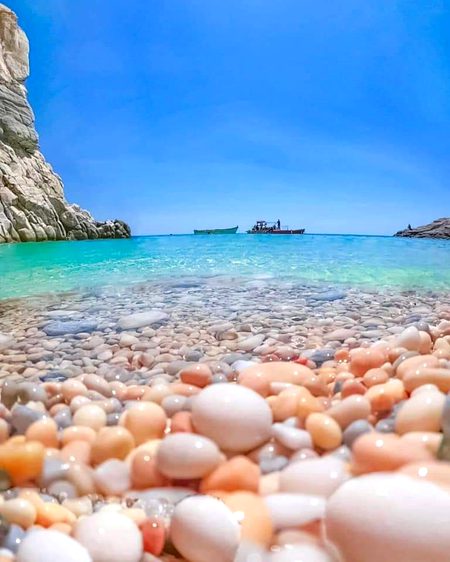 Amazing view of beech love Greece 🇬🇷