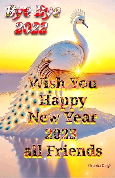 Wish you Happy New Year 2023