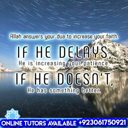 Online Tutors available for all classes +923061750921