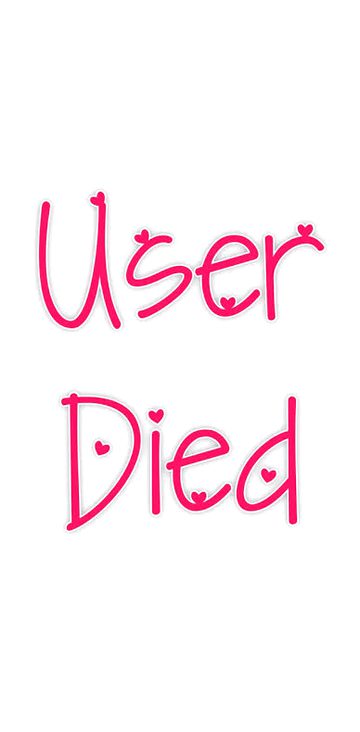 User died