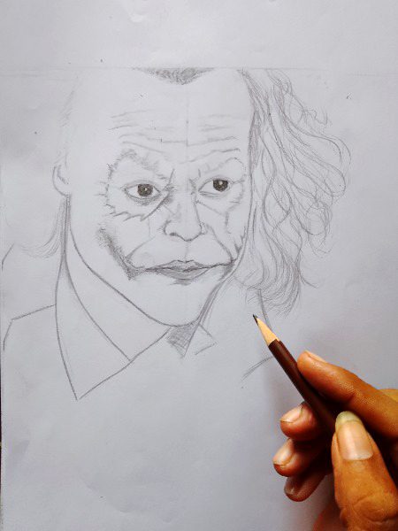 Art by Joker78 Joker ka pic banaya aaj .hmm