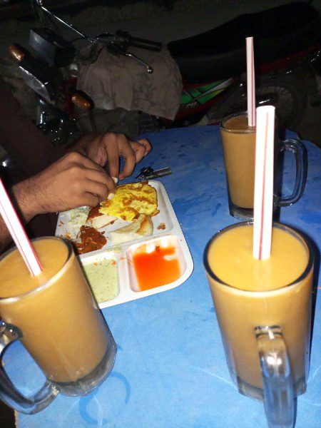 Enjoying with brother and Czn
