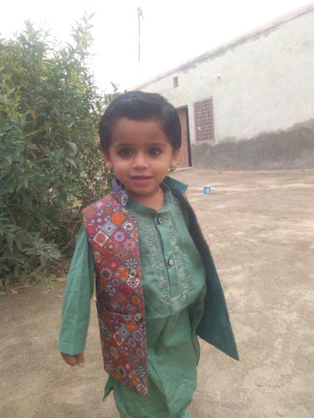 My cute son