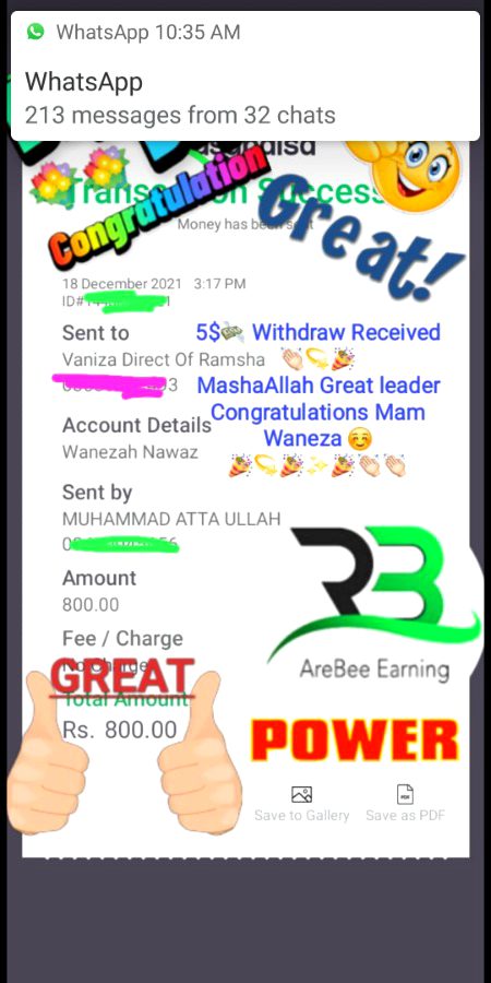 Wow daily ak hazar earning great