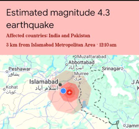 Earthquake in isb..
Kia sb Thek hy .?