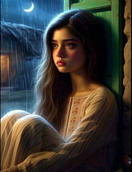 سرد موسم دیکھ کر یاد آیا..
 آ.خری بار اسکا لہجہ
 اس موسم سے ملتا جھلتا تھا.
آنکھوں کی بارش کا  رنگ بھی. 
فروری کی اسی بارش کے جیسا تھا۔۔💔Unzii🥀