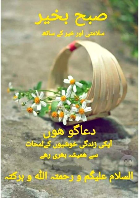 Good morning