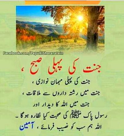 Good morning