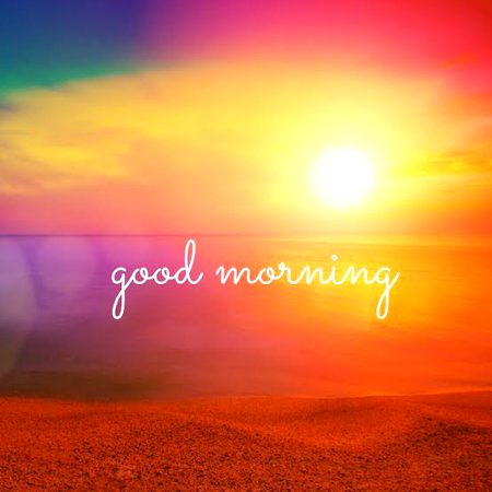 Good morning