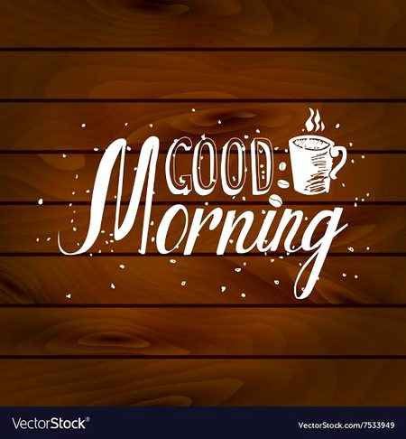 Good morning
