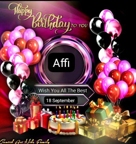 Happy birthday