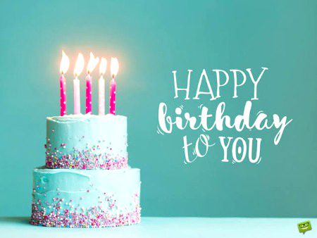 Happy birthday