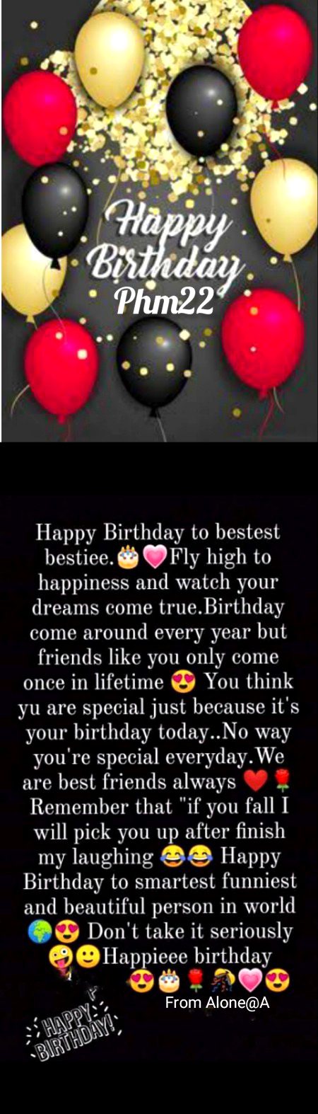 Happy birthday