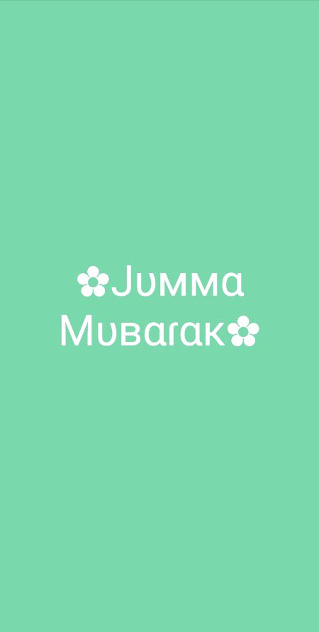 Jumma mubarak