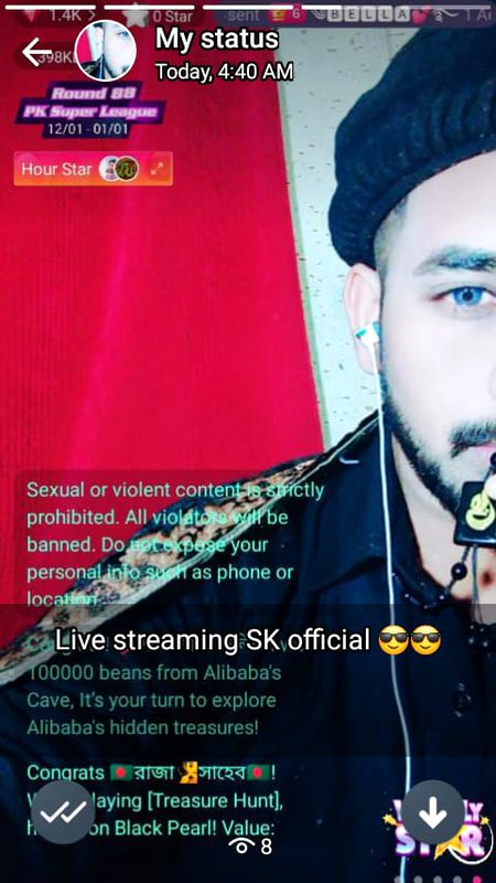 Social media post