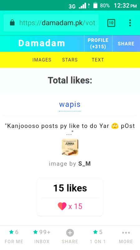 Social media post
