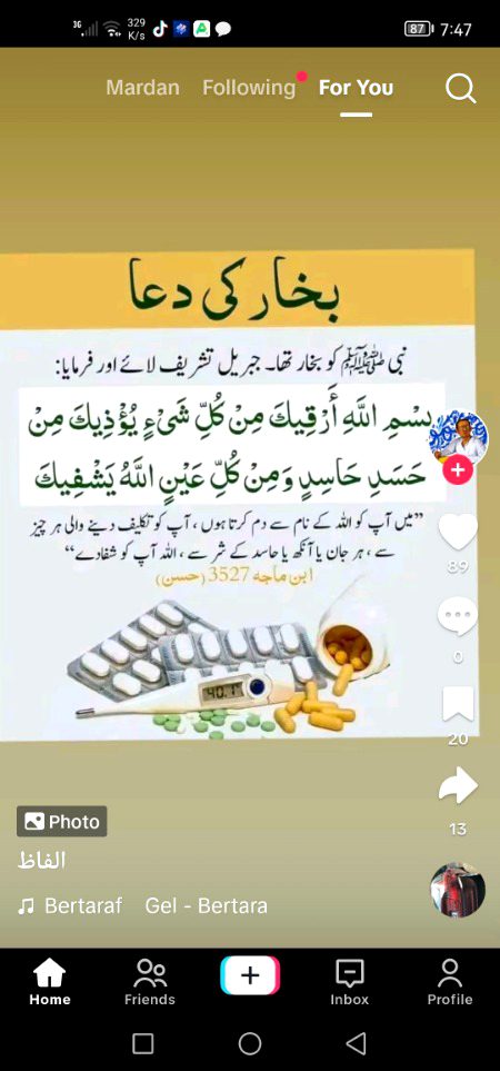 Social media post