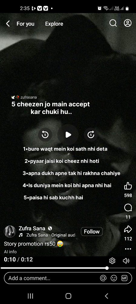 Social media post