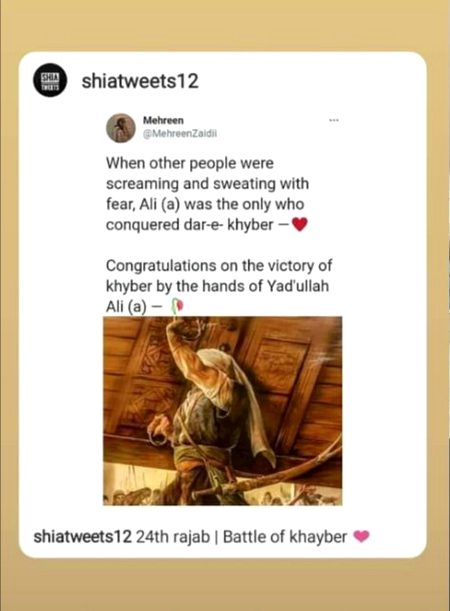 Social media post