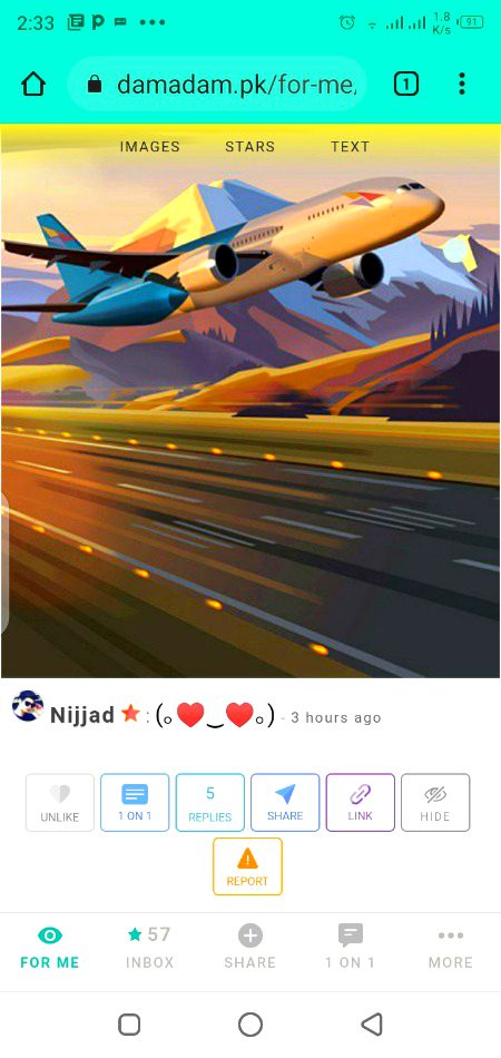 Social media post
