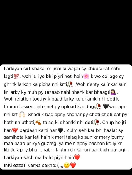 Social media post