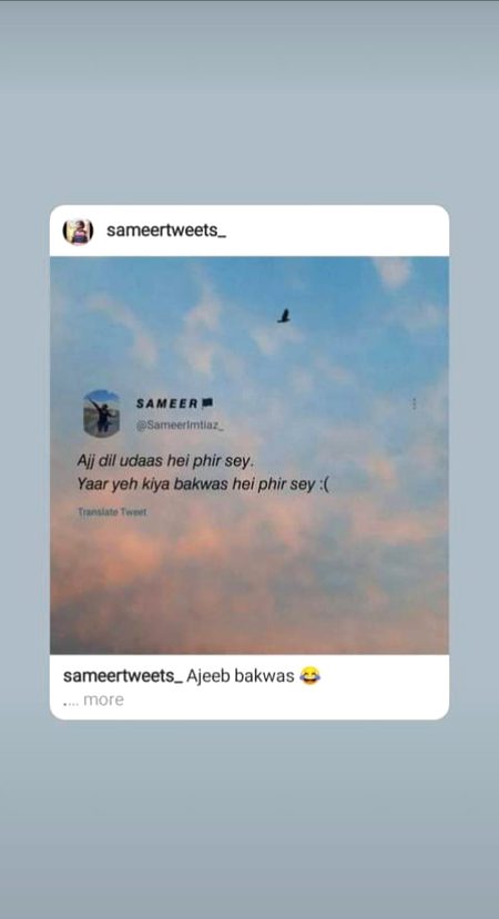 Social media post
