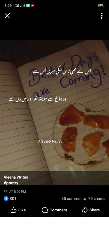 Social media post