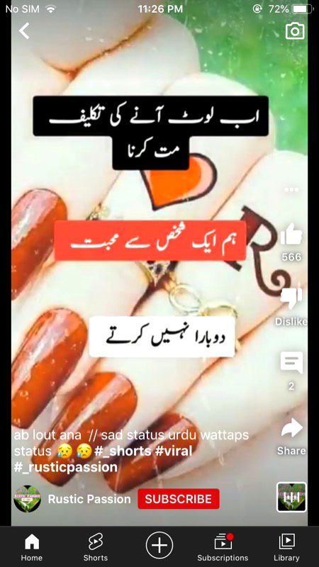Social media post