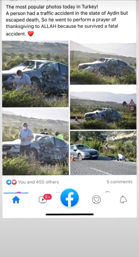 Social media post