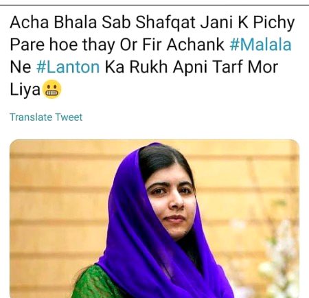 Social media post