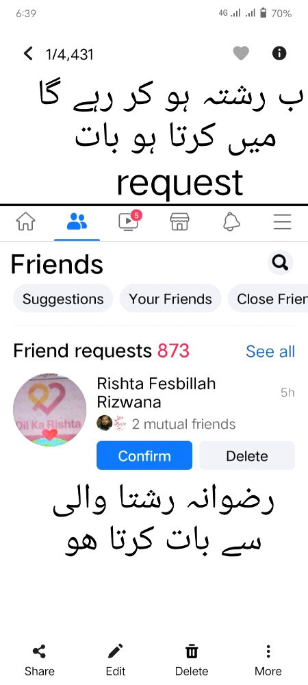 Social media post