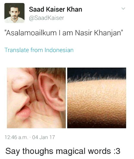 Social media post