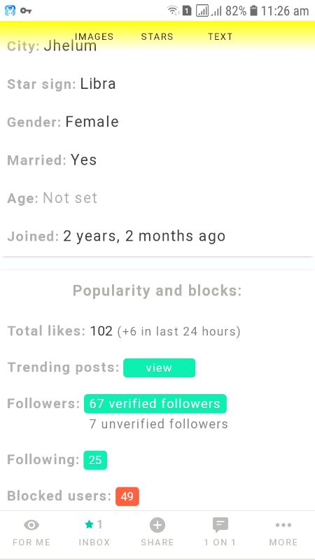 Social media post