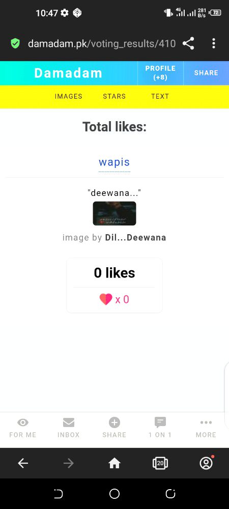 Social media post
