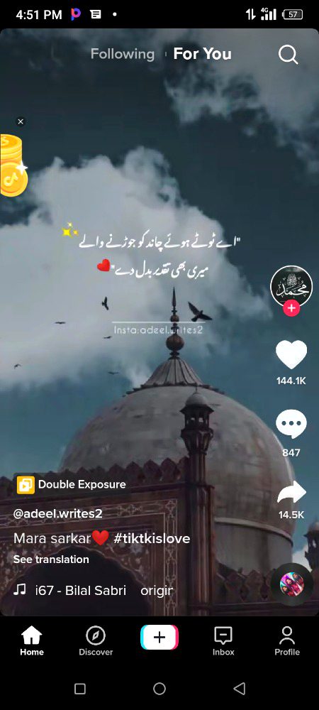 Social media post