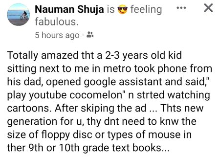 Social media post