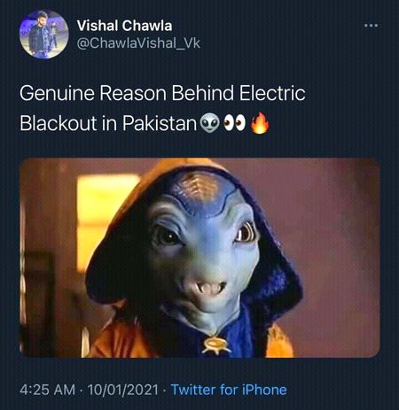 Social media post