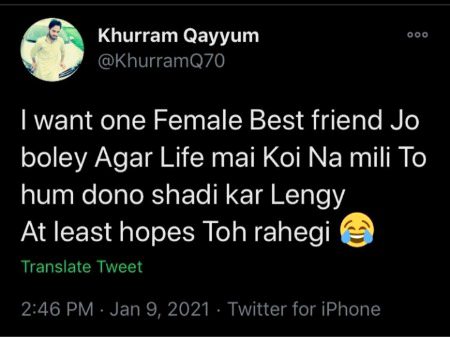 Social media post