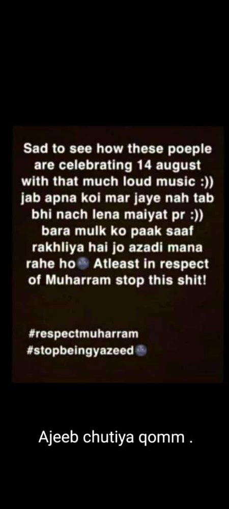 Social media post