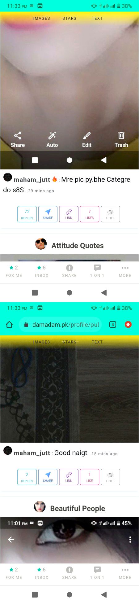 Social media post